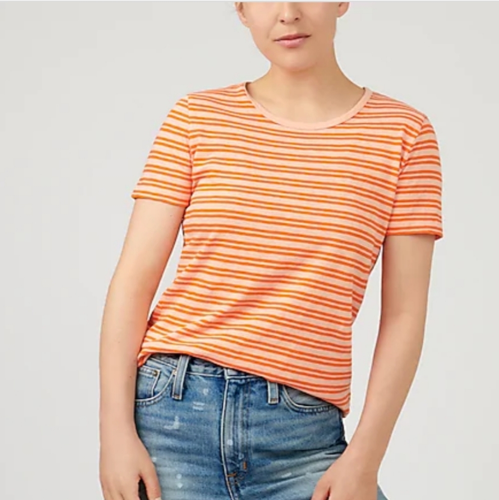 NWT J.CREW Painter fitted Crewneck T-Shirt